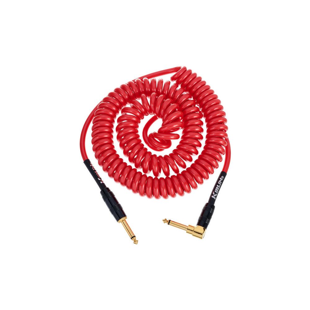 Kirlin Premium Coil Cable 6m Red – Thomann Ireland