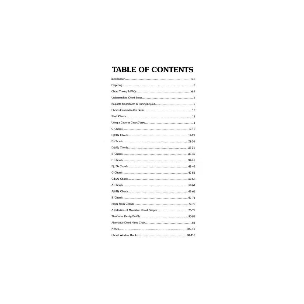 Cabot Books Publishing Requinto Chord Bible – Thomann Ireland