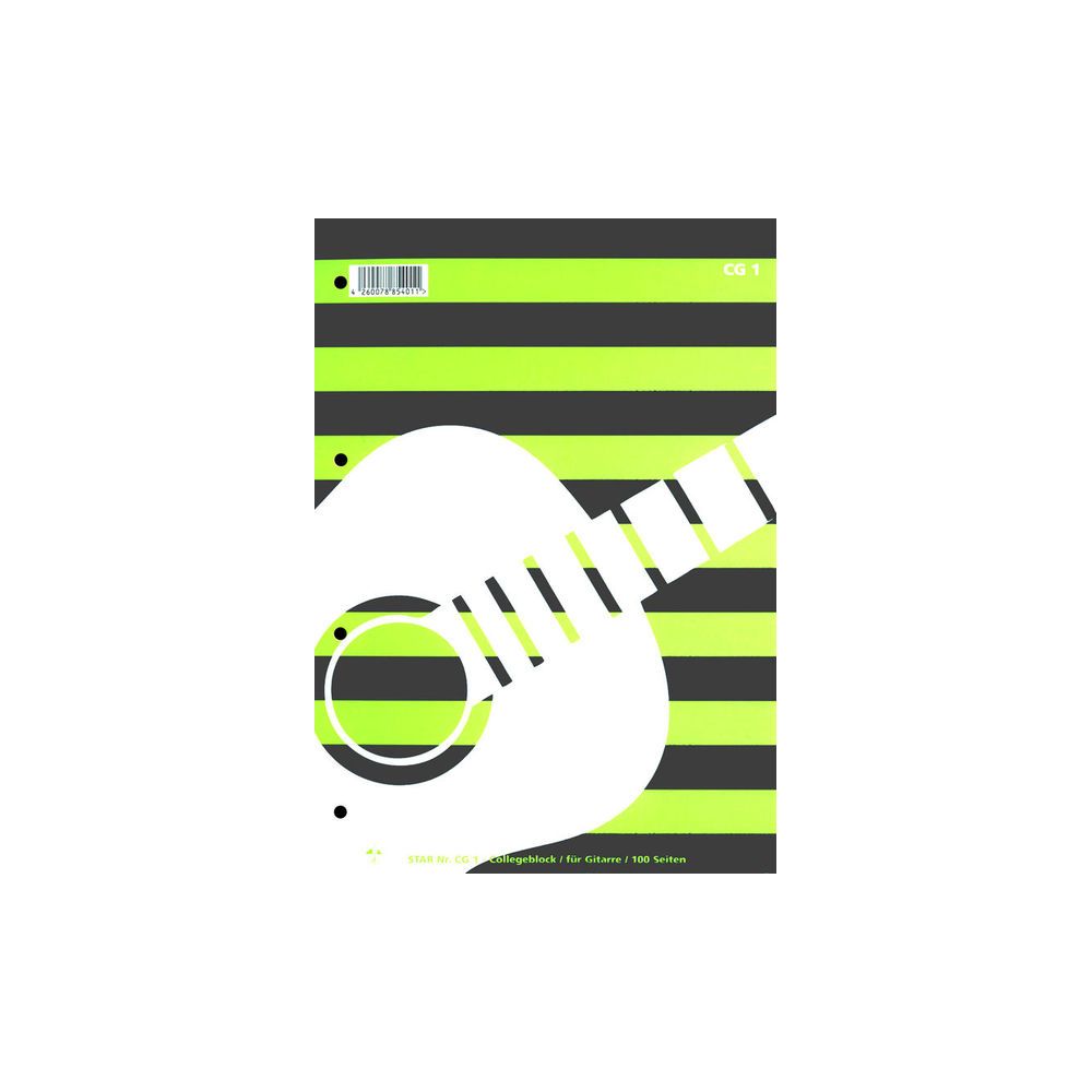 Star Collegeblock Gitarre CG 1 – Thomann Ireland