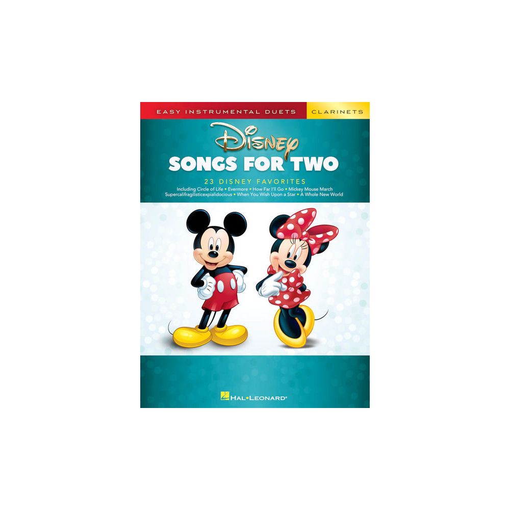 Hal Leonard Disney Songs For Two Clarinet – Thomann Ireland