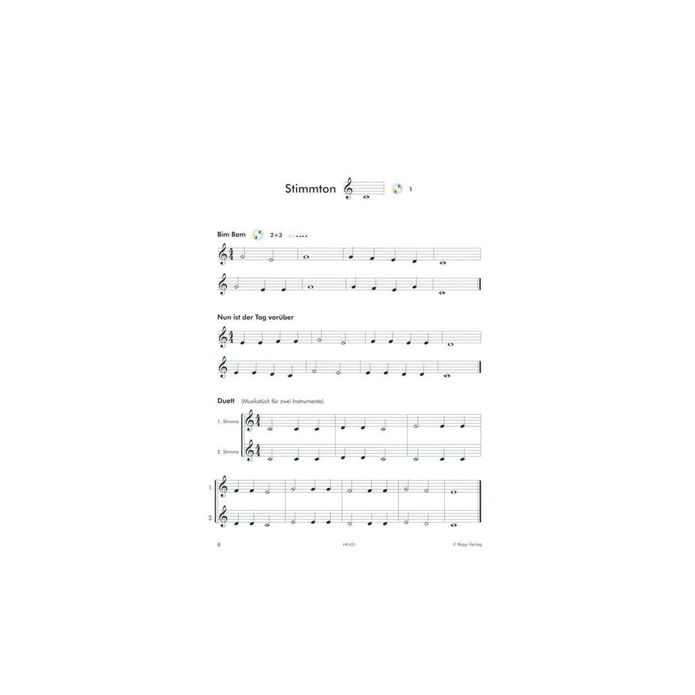 Horst Rapp Verlag Klarinette lernen mit Spaß 1 – Thomann Ireland