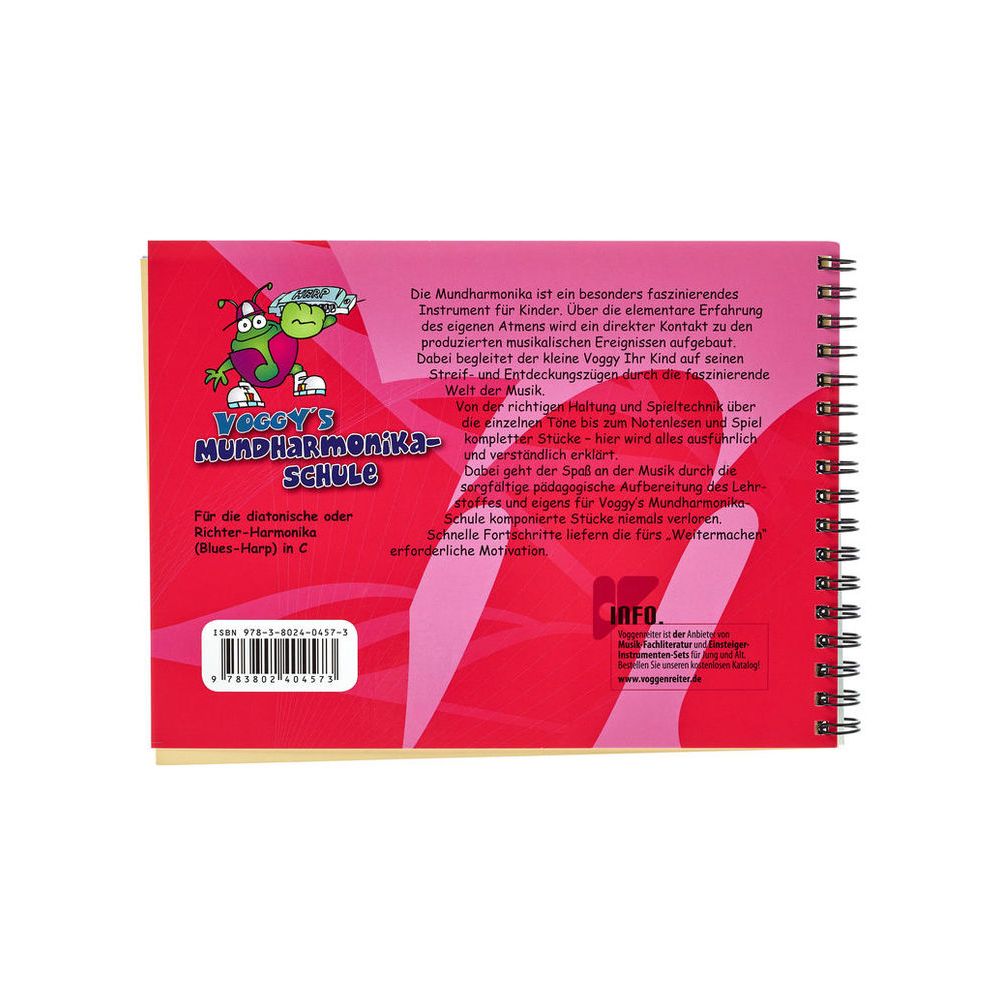 Voggenreiter  Voggy's Mundharmonikaschule – Thomann Ireland