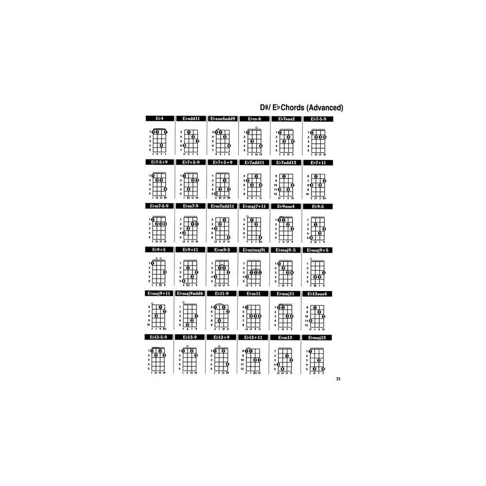 Cabot Books Publishing Cavaquinho Chord Bible – Thomann Ireland