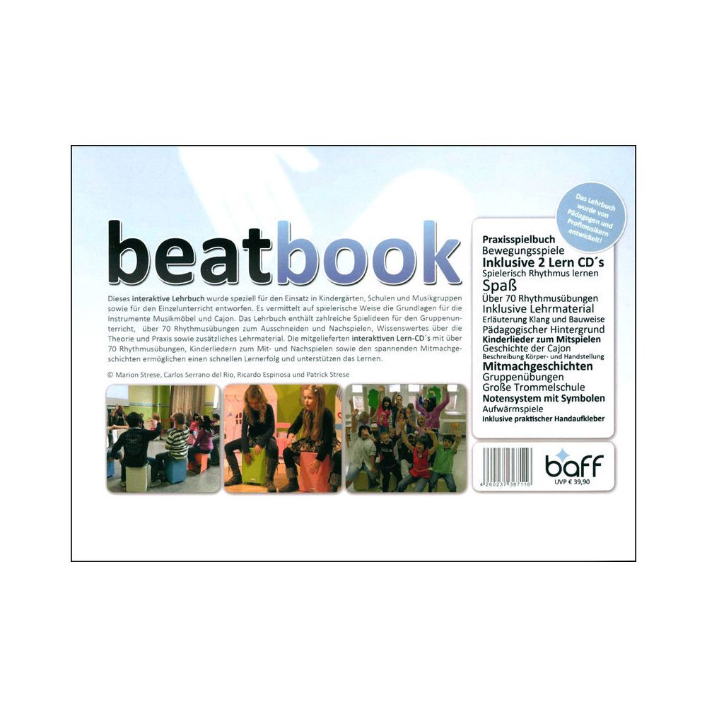 Baff Beatbook Cajon Lehrbuch – Thomann Ireland