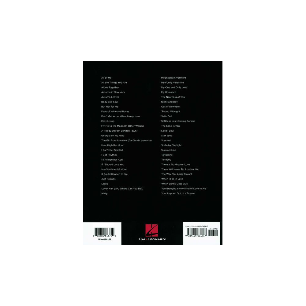 Hal Leonard First 50 Jazz Standards You – Thomann Ireland