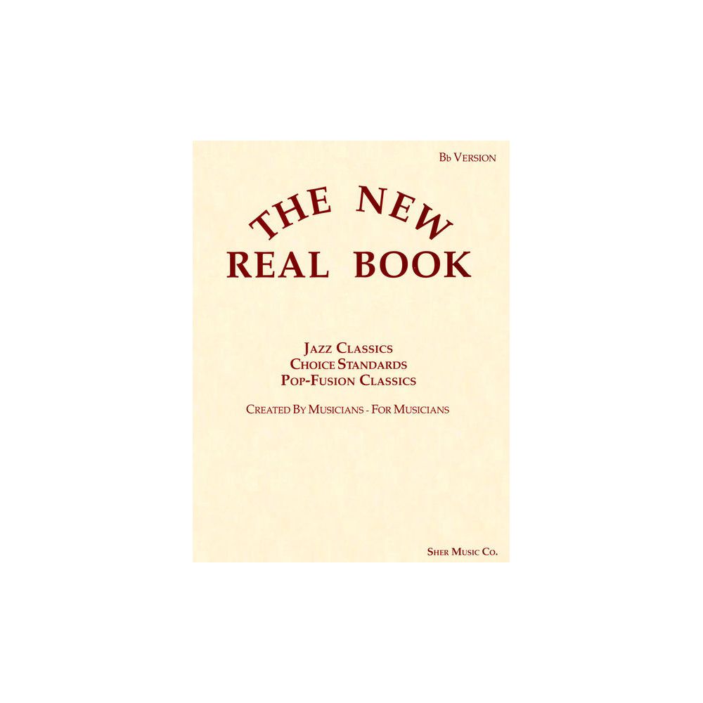 Sher Music Co. The New Real Book Bb – Thomann Ireland