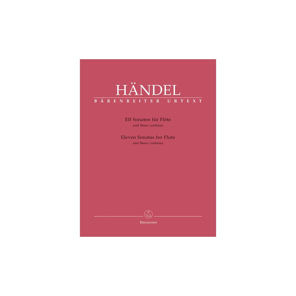 Bärenreiter Händel Elf Sonaten für Flöte – Thomann Ireland