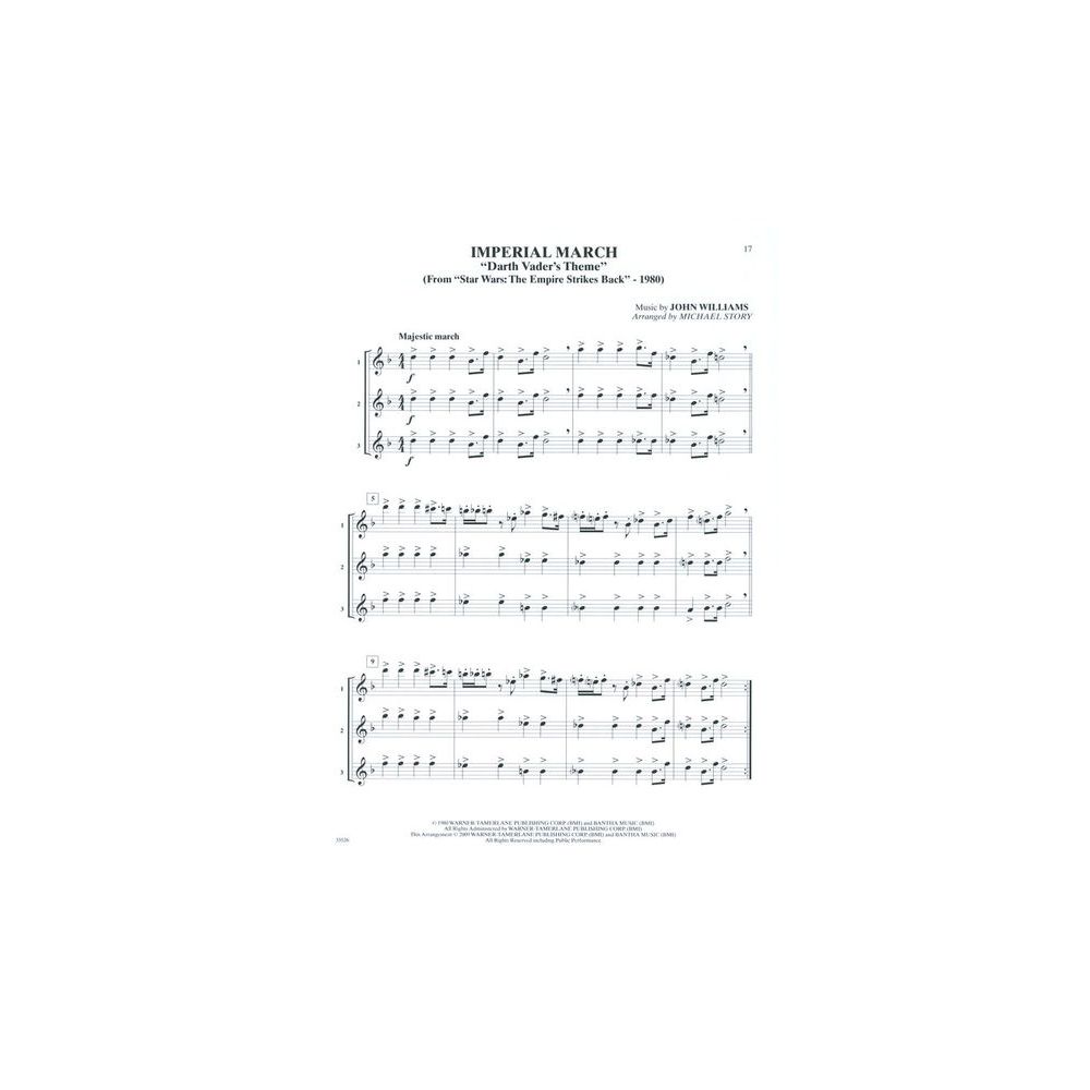 Alfred Music Publishing Movie Trios For All Flute – Thomann Ireland