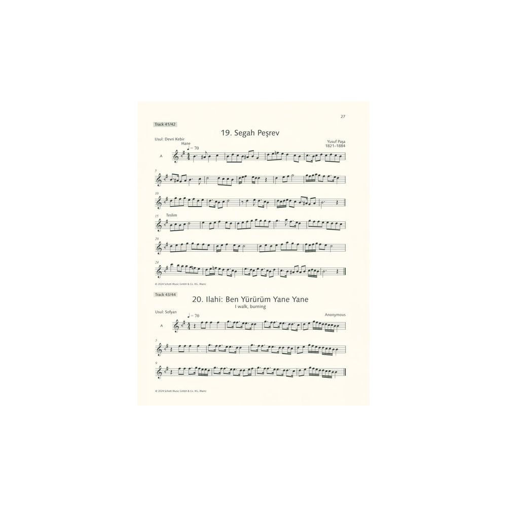 Schott Turkish Folk Tunes – Thomann Ireland