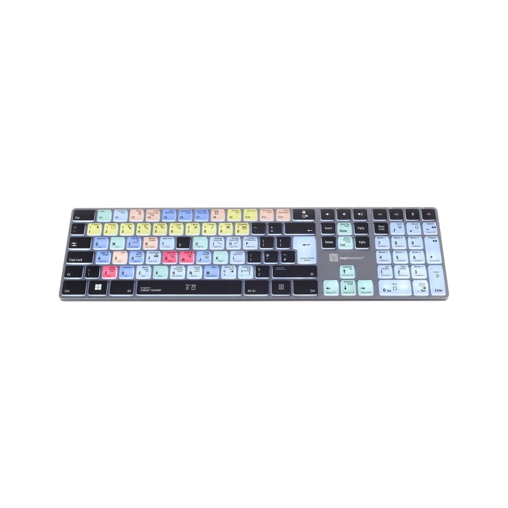 Logickeyboard Titan Steinberg Cubase UK PC – Thomann Ireland
