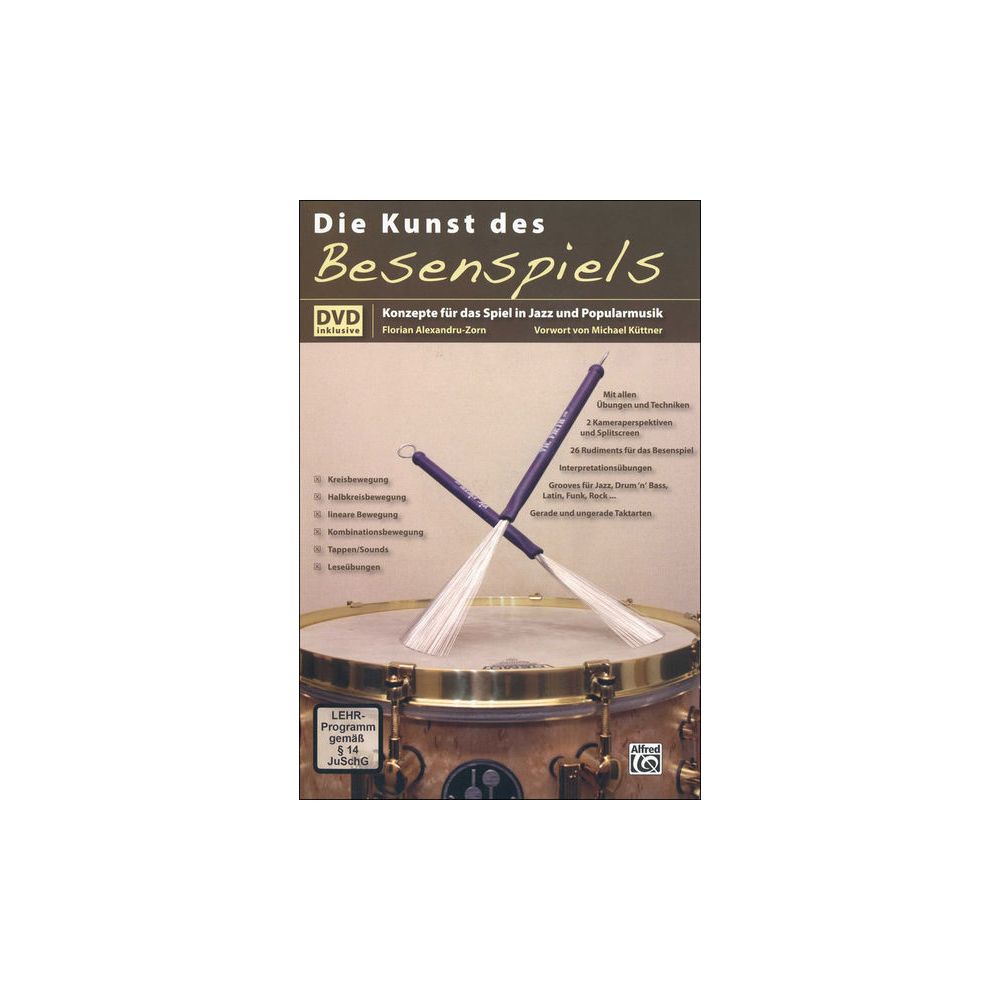 Alfred Music Publishing Die Kunst des Besenspiels – Thomann Ireland