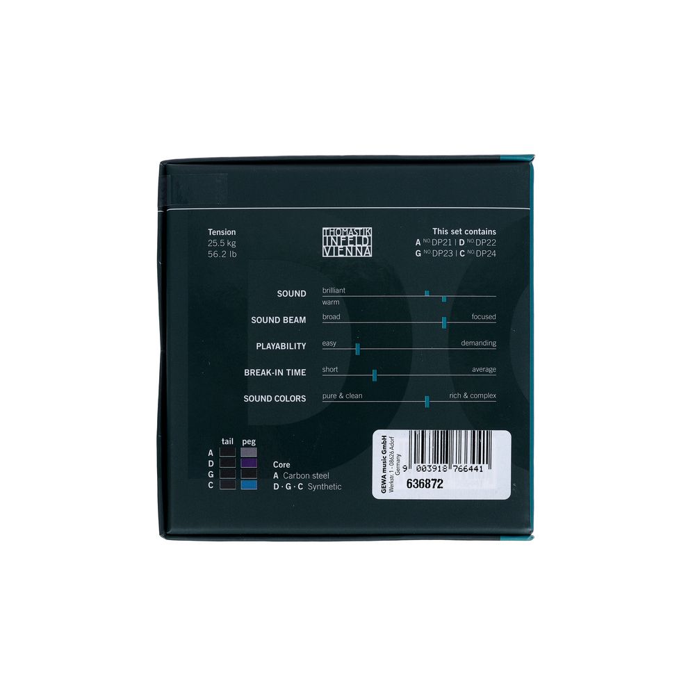 Thomastik DP200 Dominant Pro Viola Med. – Thomann Ireland