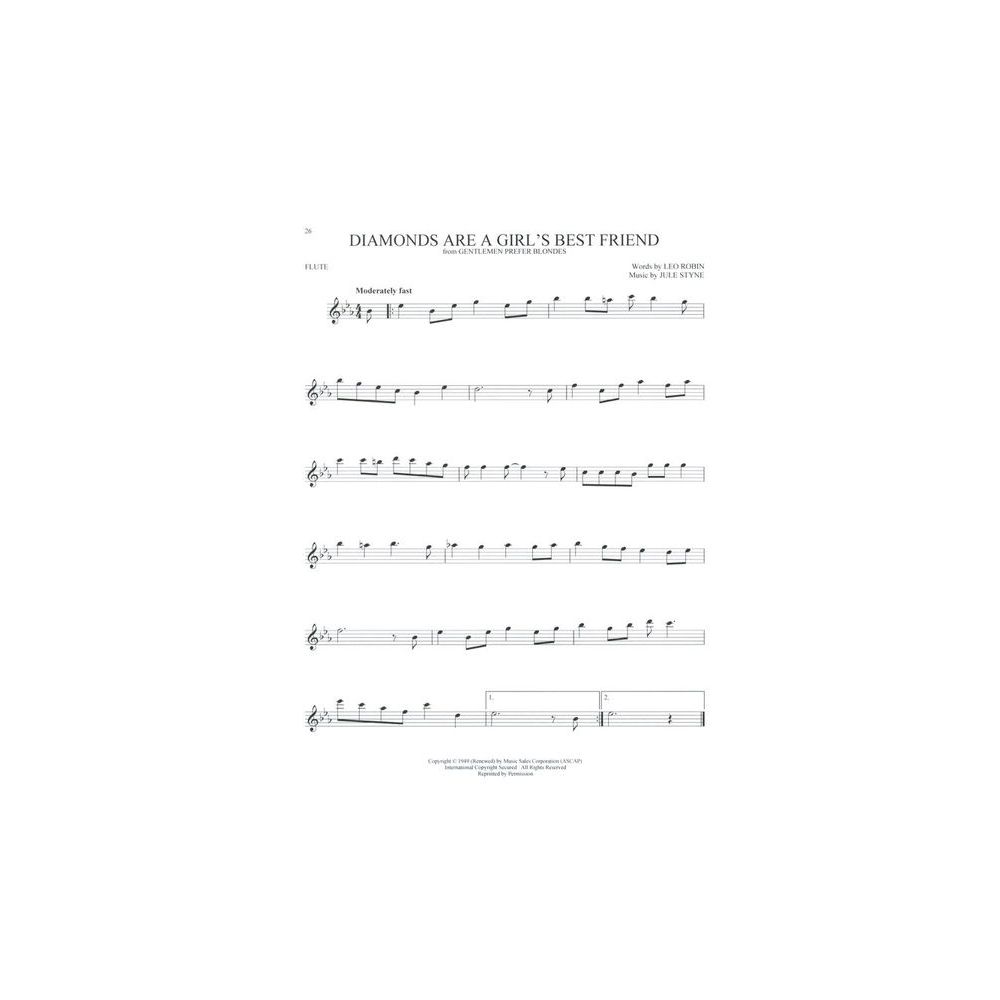 Hal Leonard 101 Movie Hits For Flute – Thomann Ireland