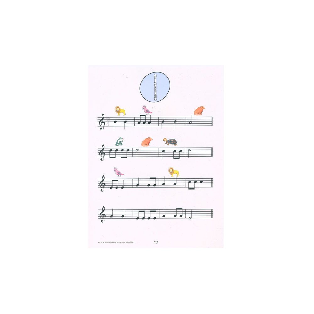 Holzschuh Verlag Meine ersten Flötentöne – Thomann Ireland