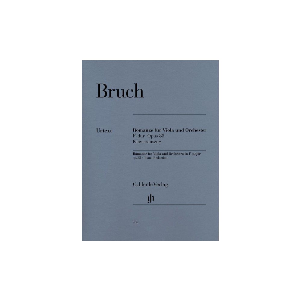 Henle Verlag Bruch Romanze F