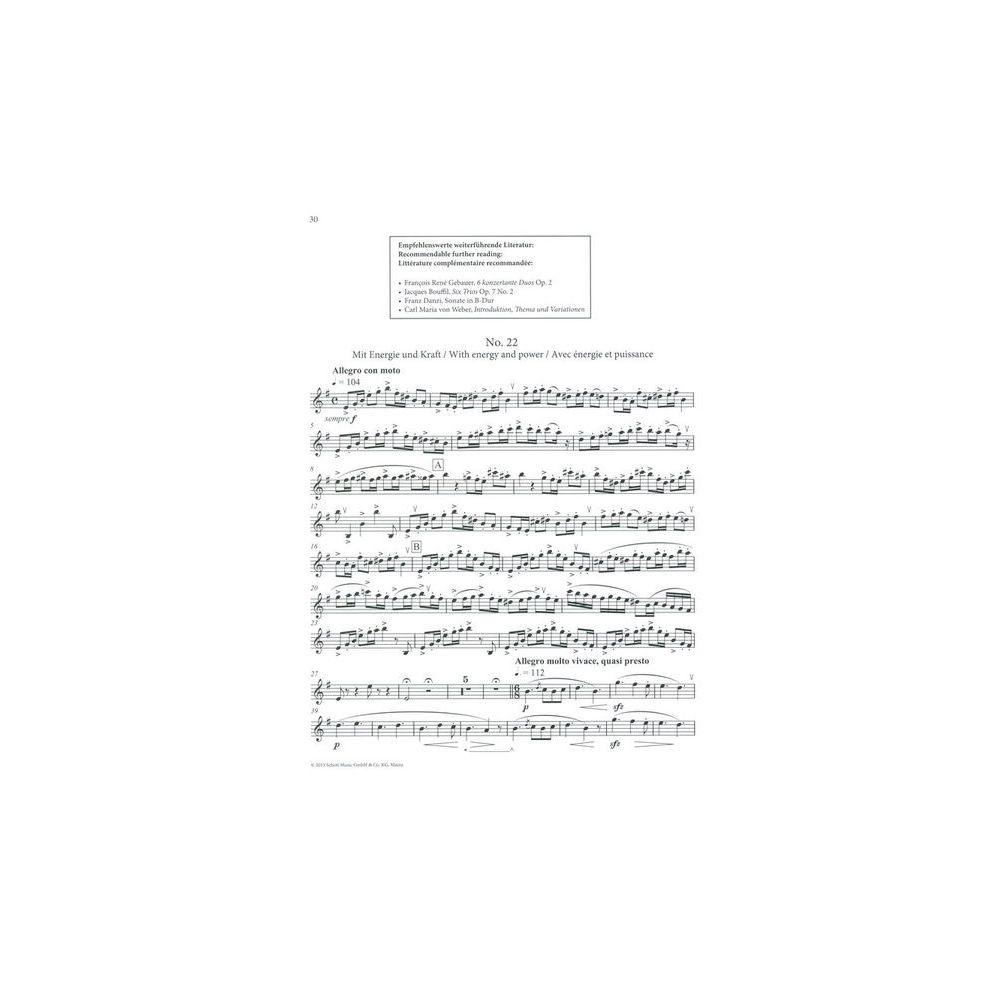 Schott Baermann Klarinettenschule – Thomann Ireland