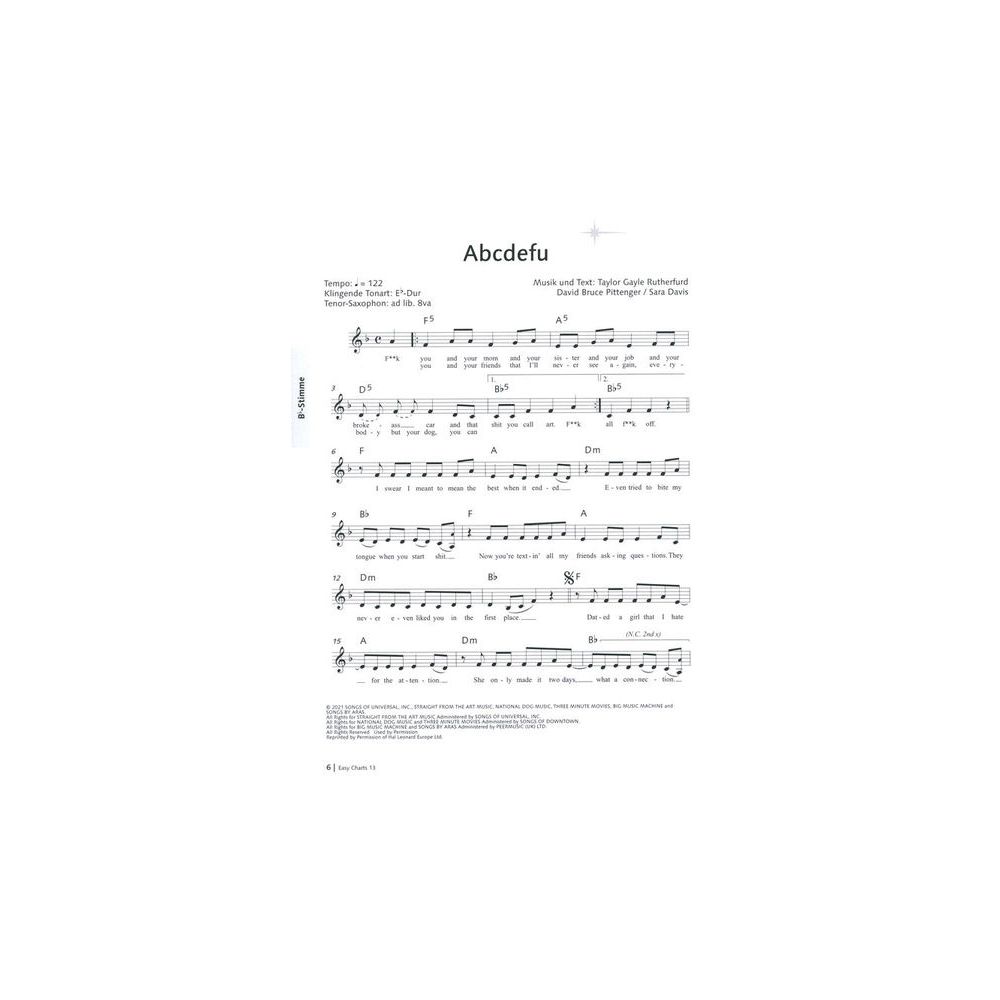 Music Factory Easy Charts Play