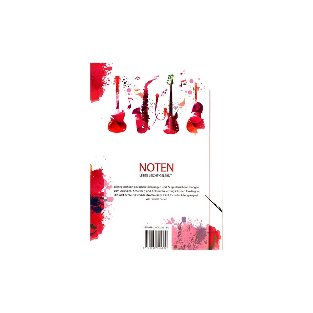 Axel Räder/Maria Evers  Noten lesen leicht gelernt – Thomann Ireland