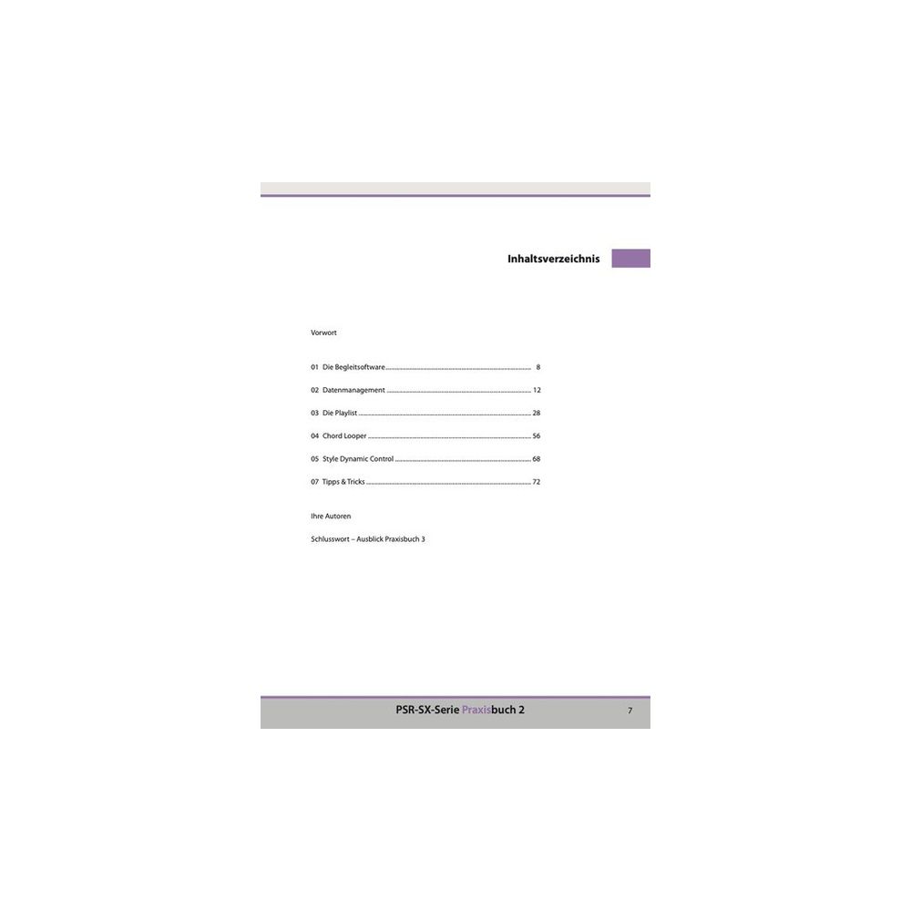 Keys Experts Verlag SX720/920 Praxisbuch 2 – Thomann Ireland