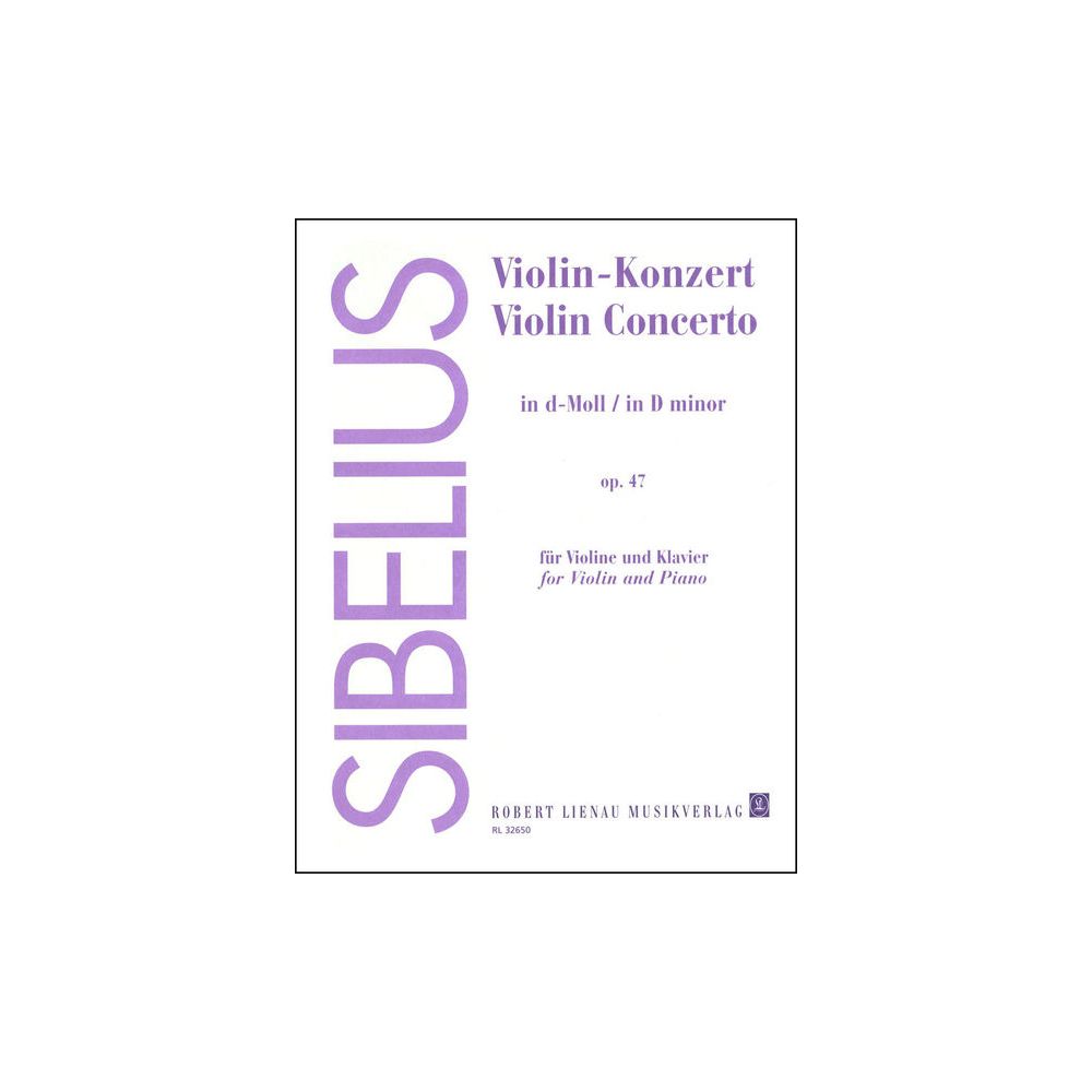 Musikverlag Robert Lienau  Sibelius Violin