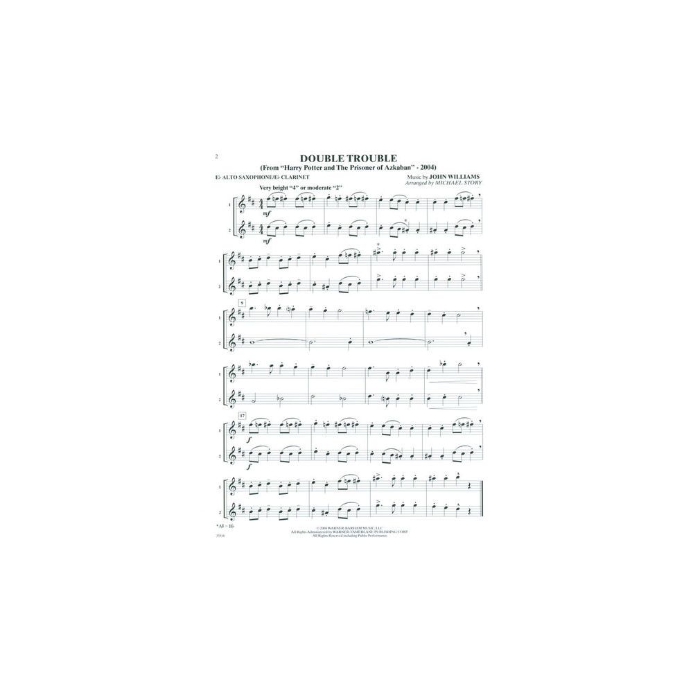 Alfred Music Publishing Movie Duets For All Alto Sax – Thomann Ireland