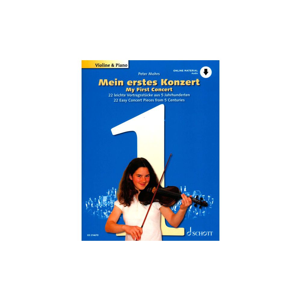 Schott Mein erstes Konzert Violine – Thomann Ireland