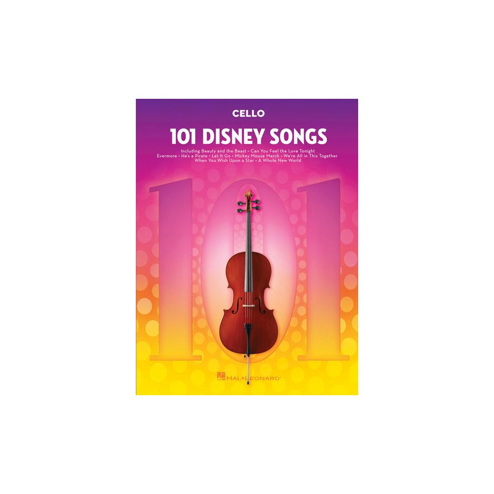 Hal Leonard 101 Disney Songs: Cello – Thomann Ireland