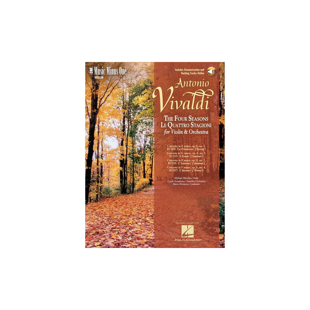 Music Minus One Vivaldi Vier Jahreszeiten VL – Thomann Ireland
