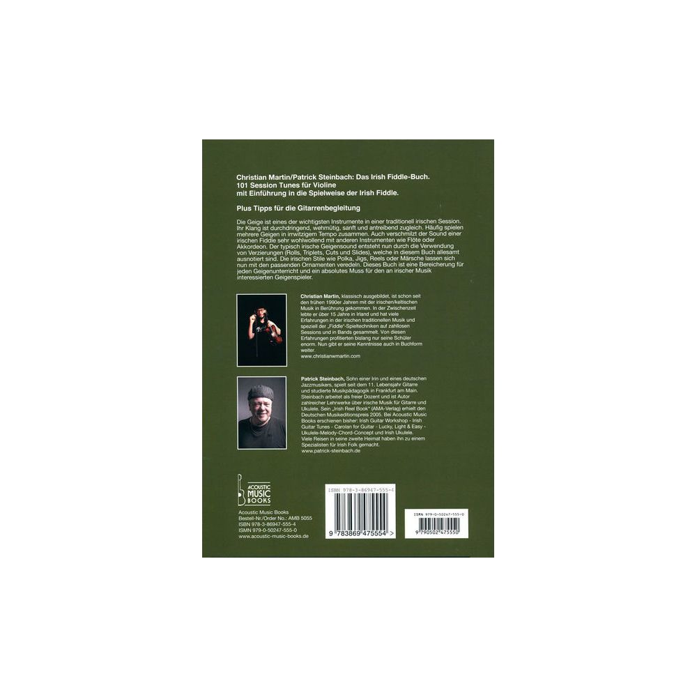 Acoustic Music Books Das Irish Fiddle Buch – Thomann Ireland