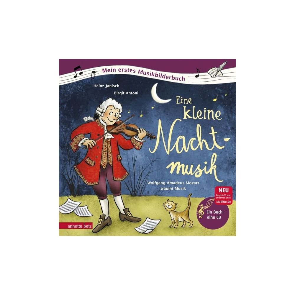 Annette Betz Verlag Nachtmusik Musikbilderbuch – Thomann Ireland