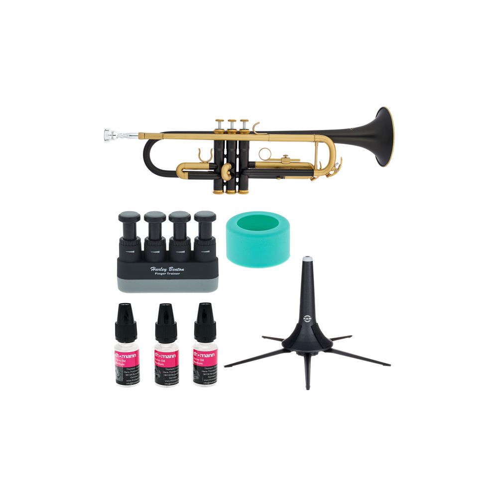 Thomann Blacky Trumpet Starter Set – Thomann Ireland