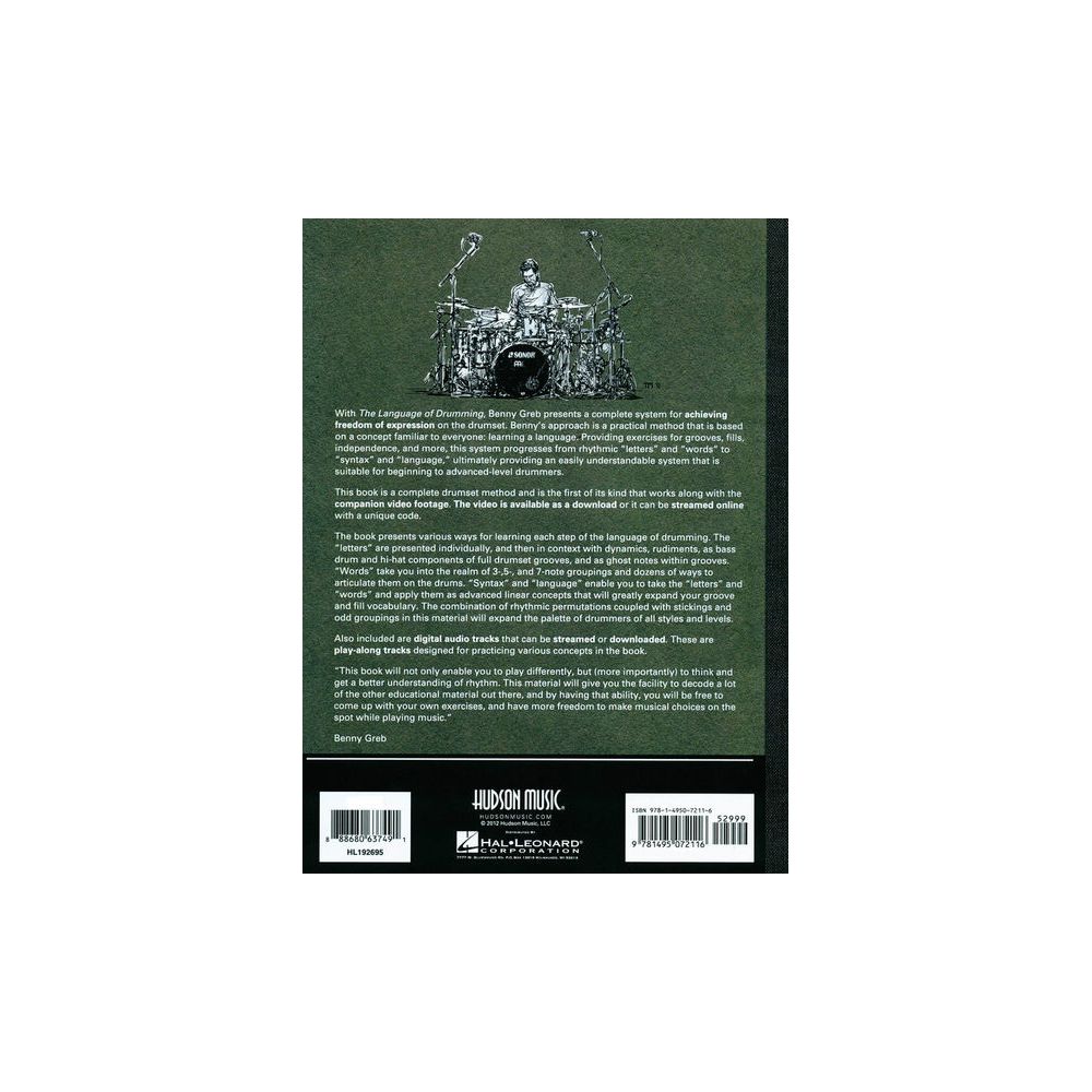 Hudson Music The Language of Drumming – Thomann Ireland