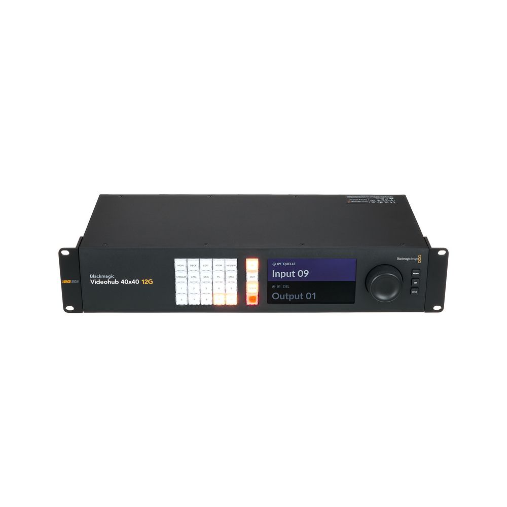 Blackmagic Design Videohub 40x40 12G – Thomann Ireland