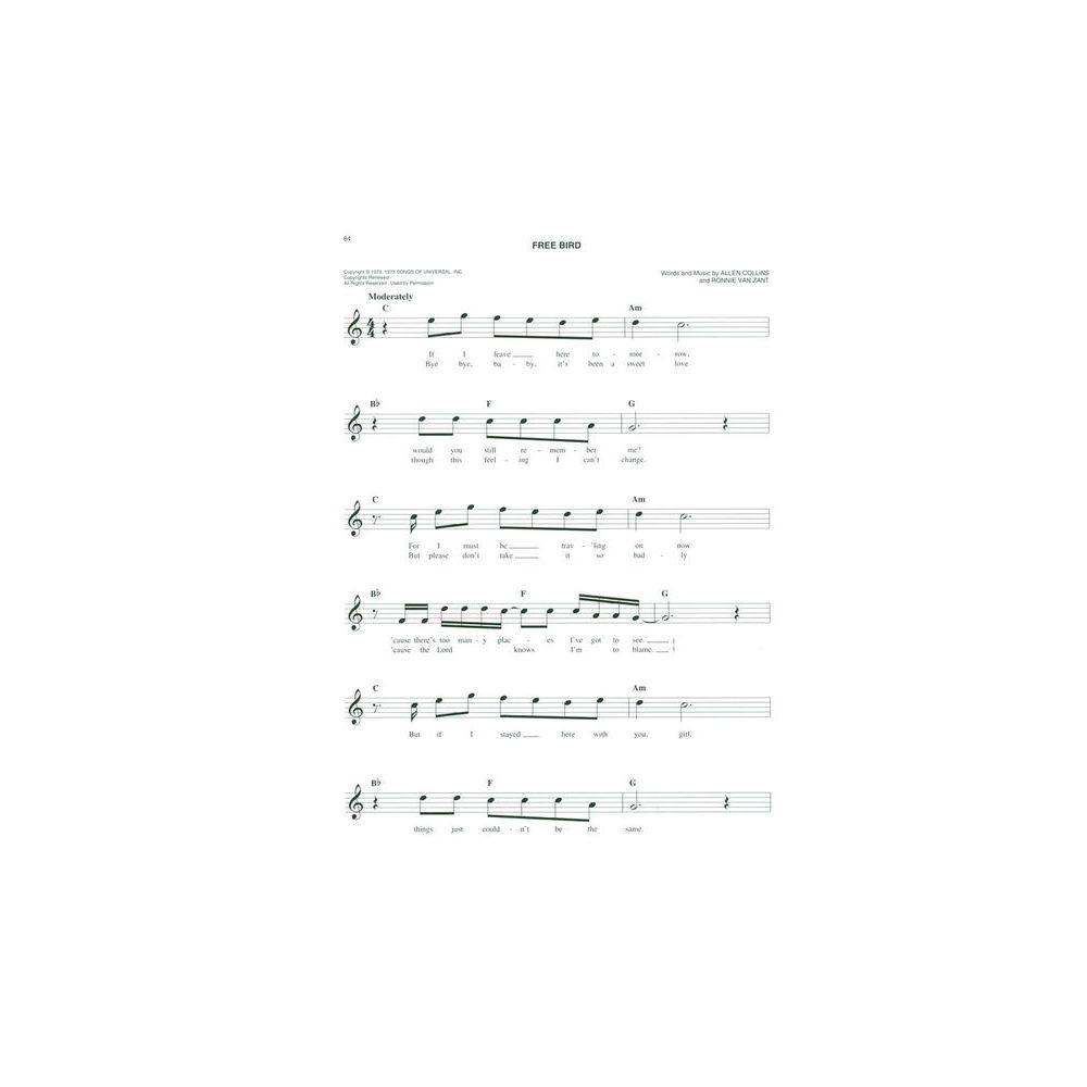 Hal Leonard The Easy Seventies Fake Book – Thomann Ireland