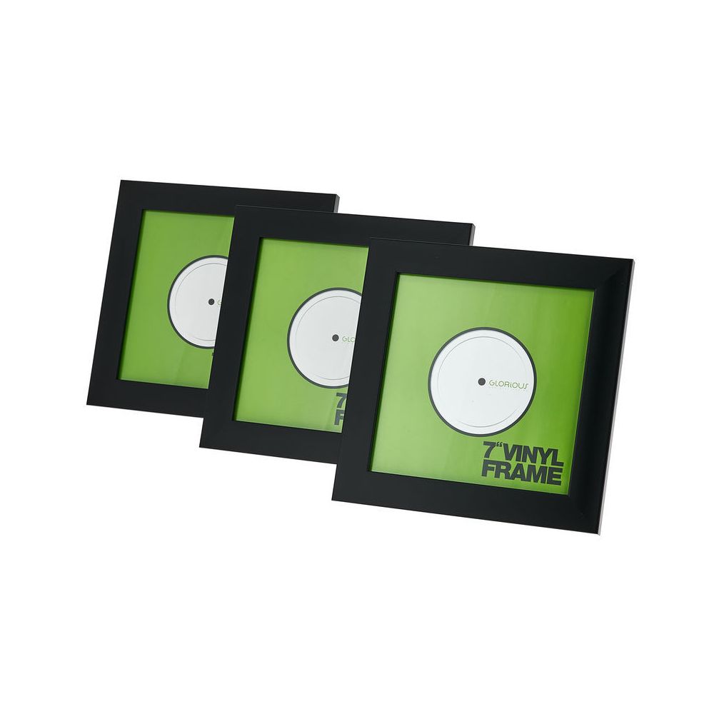 Glorious 7" Vinyl Frame Set Black – Thomann Ireland