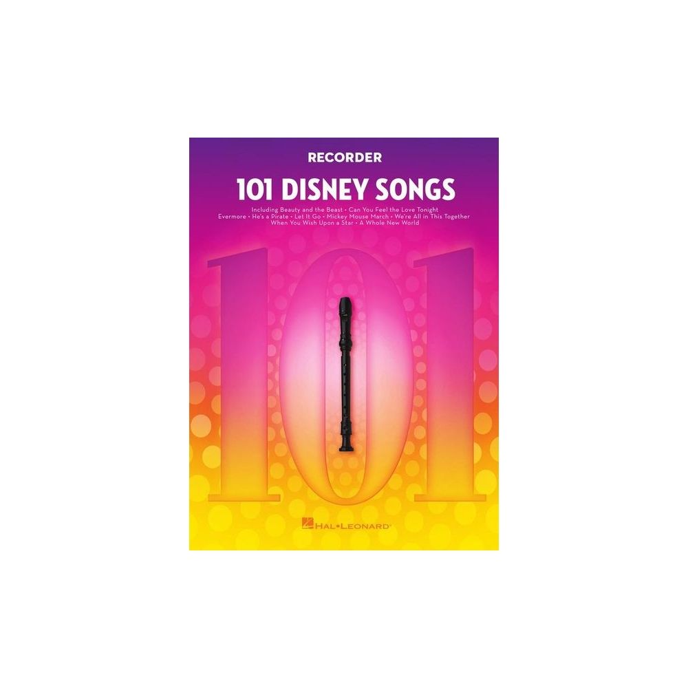 Hal Leonard 101 Disney Songs Recorder – Thomann Ireland