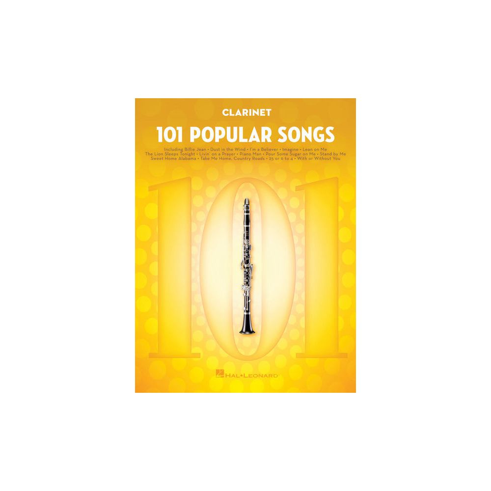 Hal Leonard 101 Popular Songs Clarinet – Thomann Ireland
