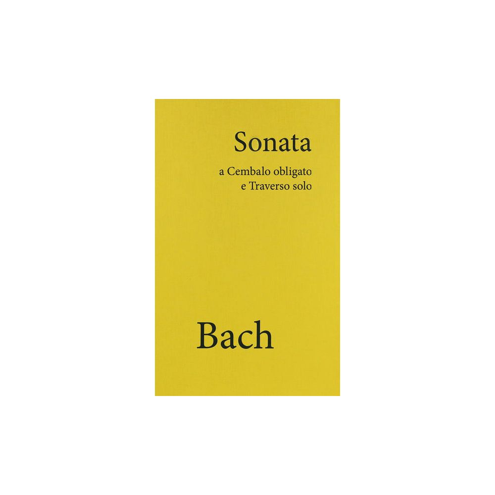 Henle Verlag Bach Flötensonate Faksimile – Thomann Ireland