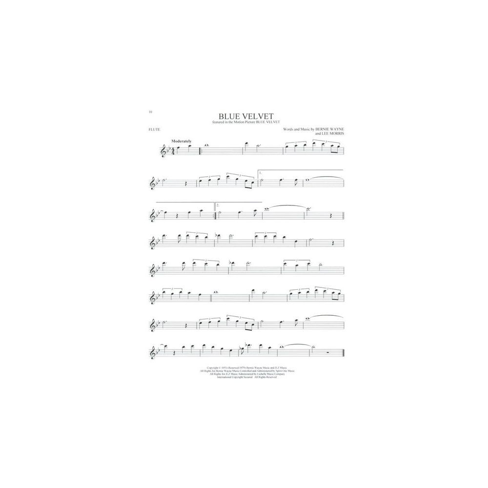 Hal Leonard 101 Movie Hits For Flute – Thomann Ireland