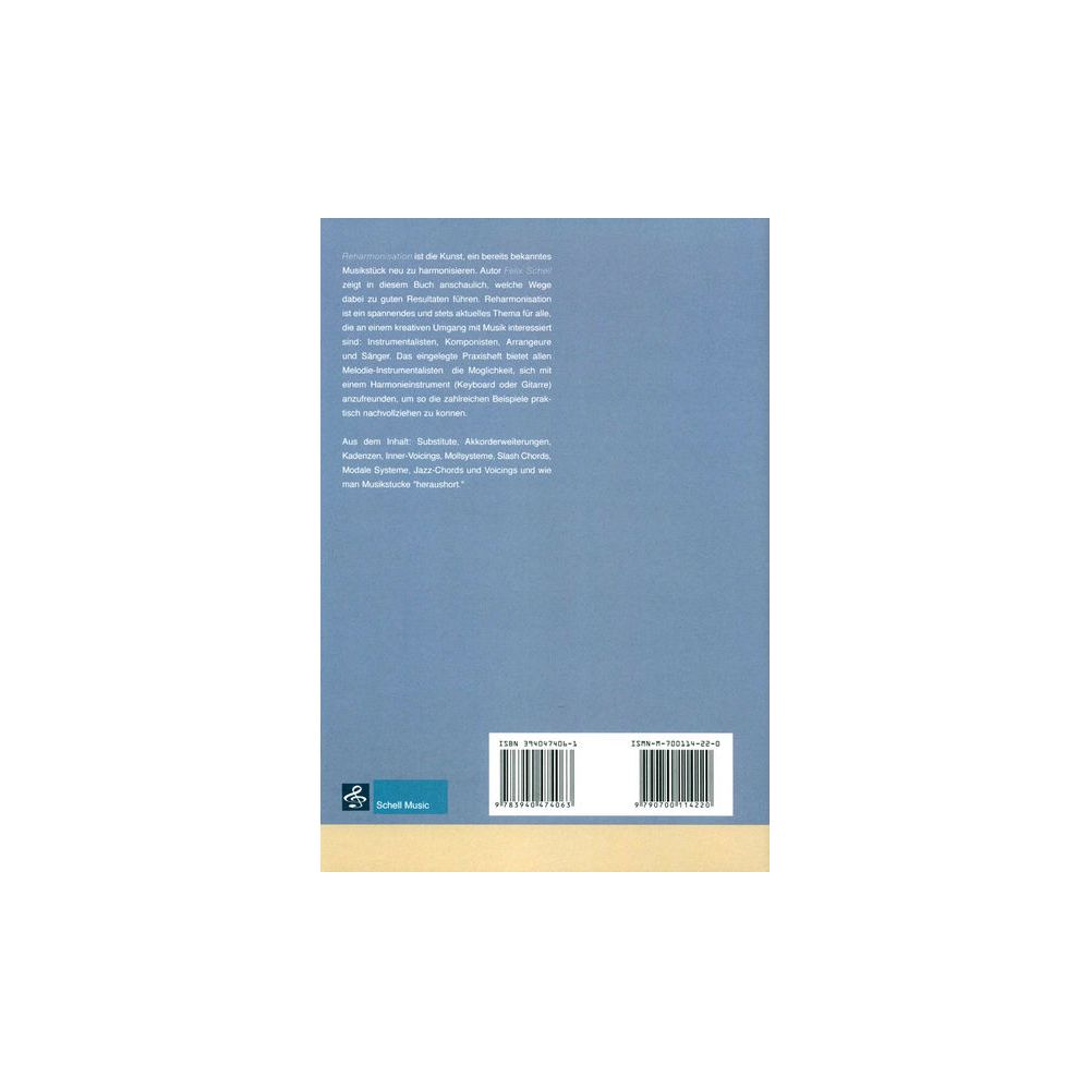Schell Music Reharmonisation – Thomann Ireland