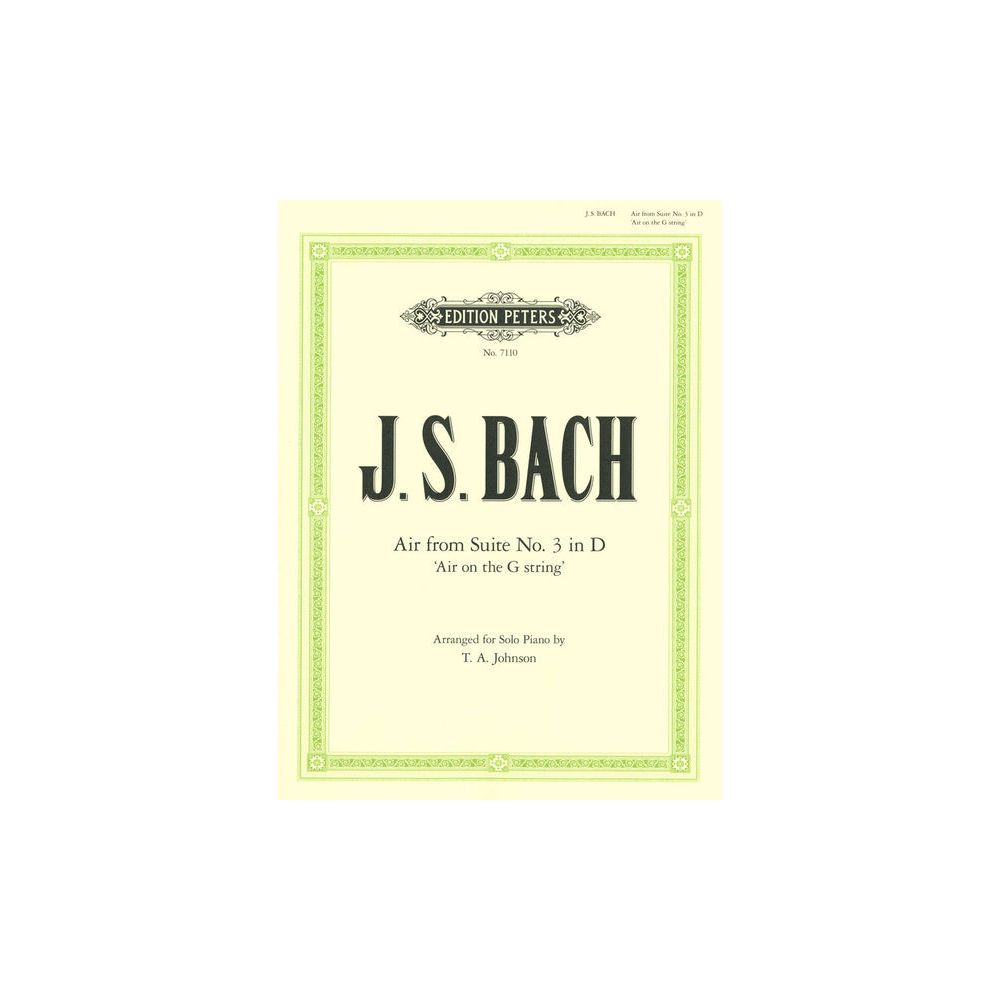 Edition Peters Bach Air D