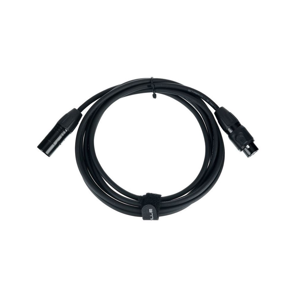 Stairville PDC3BK IP65 DMX Cable 3m 3pin – Thomann Ireland