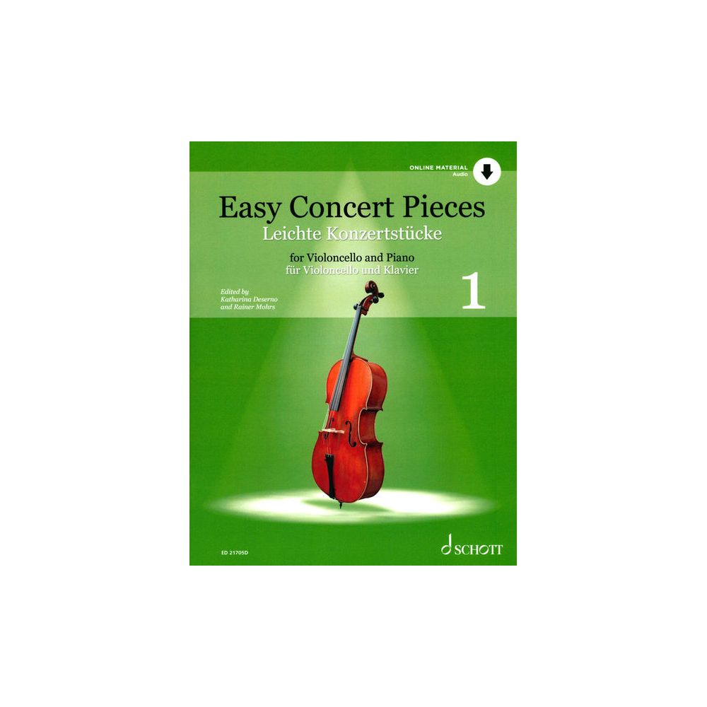 Schott Easy Concert Pieces Cello 1 – Thomann Ireland