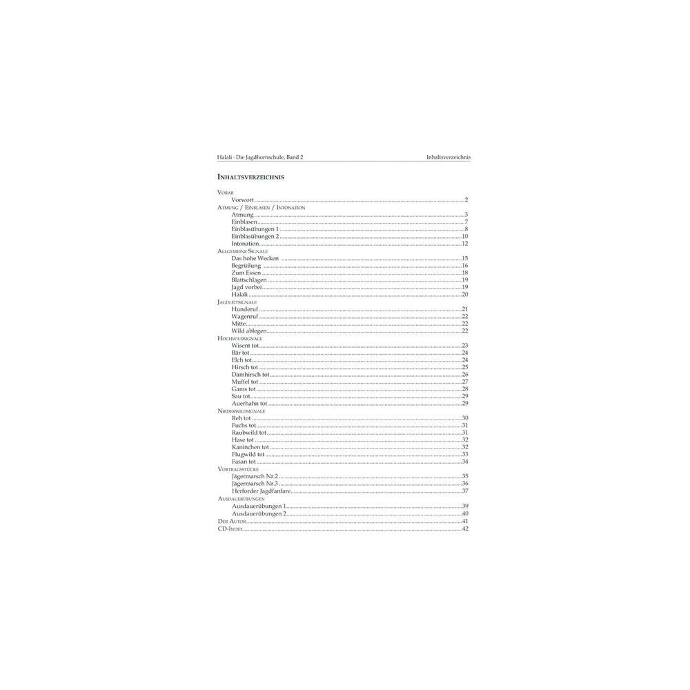 Weinberger Musikverlag Halali Jagdhornschule 2 – Thomann Ireland