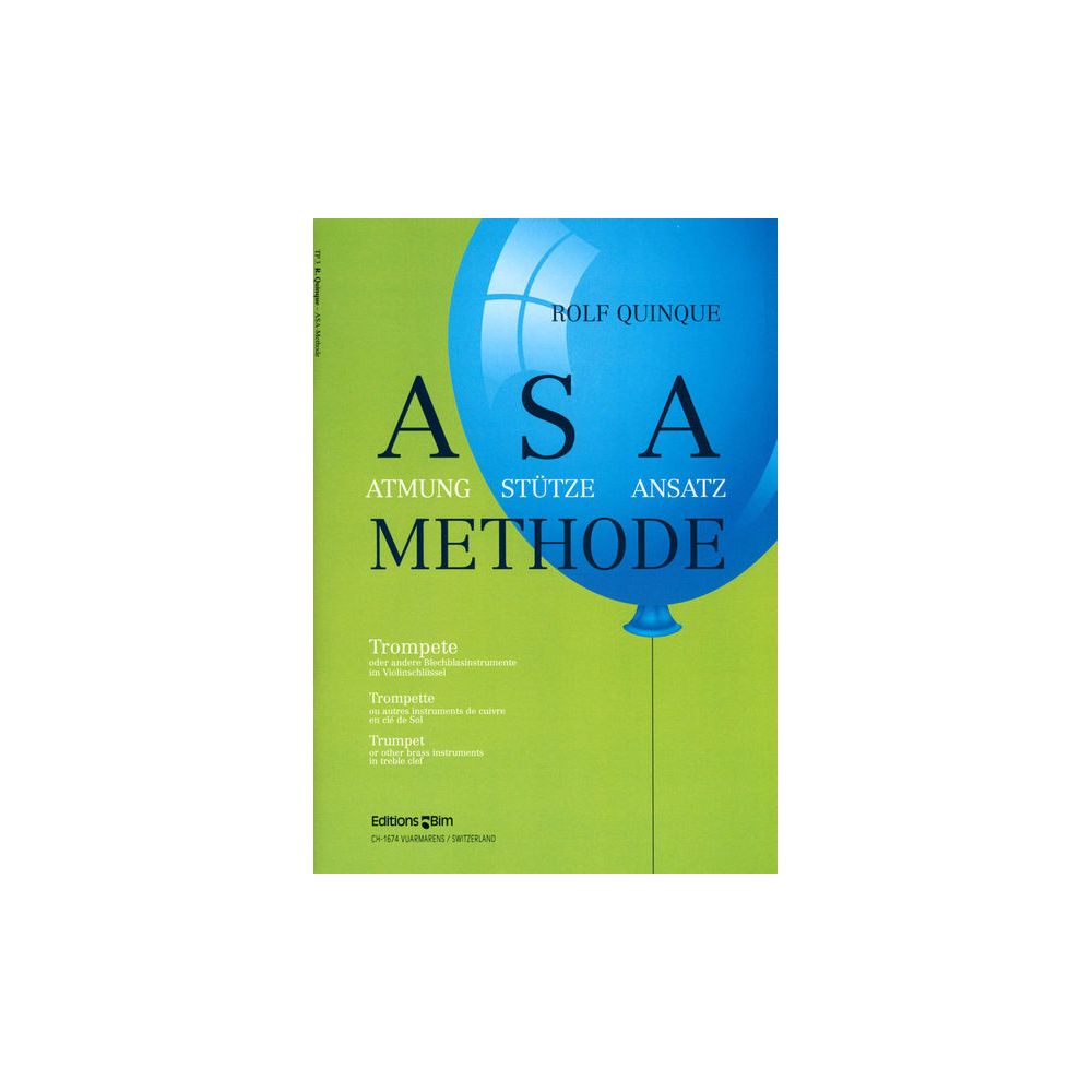 Editions Bim ASA Methode Trumpet – Thomann Ireland