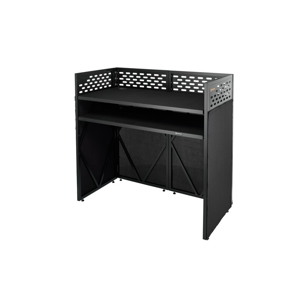 Roadworx DJ Table ALU Black Shelf – Thomann Ireland