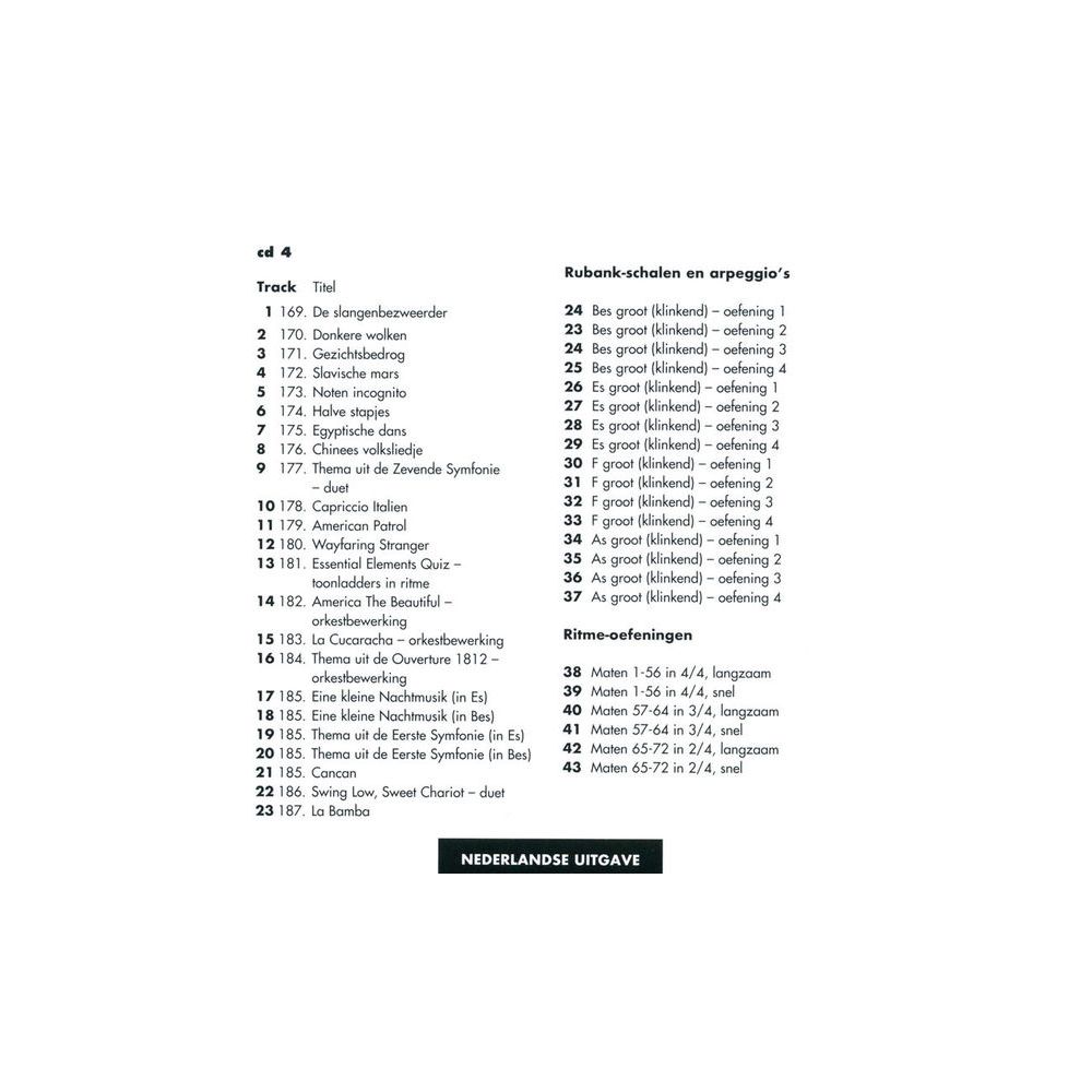 De Haske Essential Elements CD