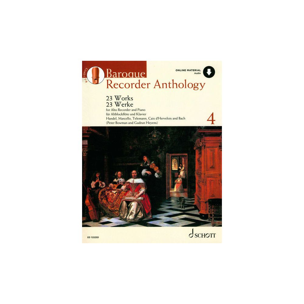 Schott Baroque Recorder Anthology 4 – Thomann Ireland