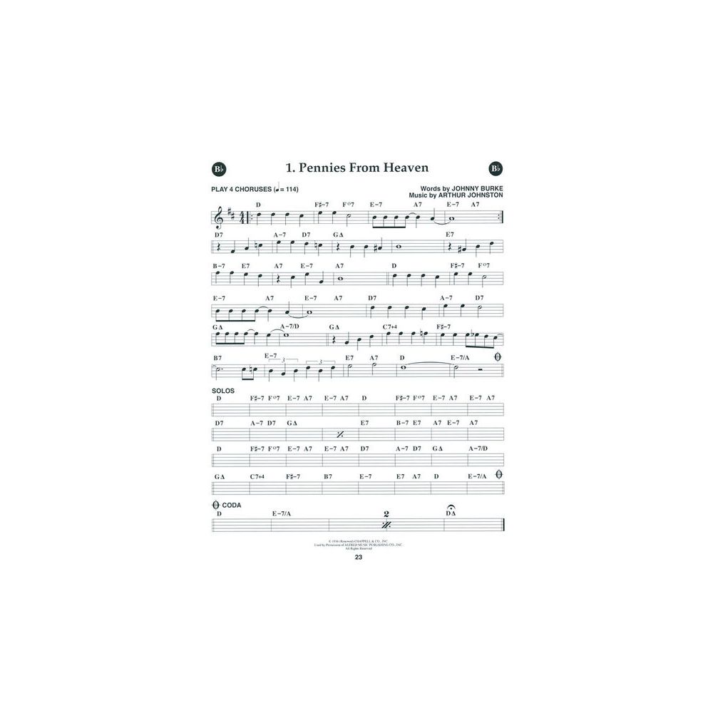 Jamey Aebersold Pennies from Heaven – Thomann Ireland