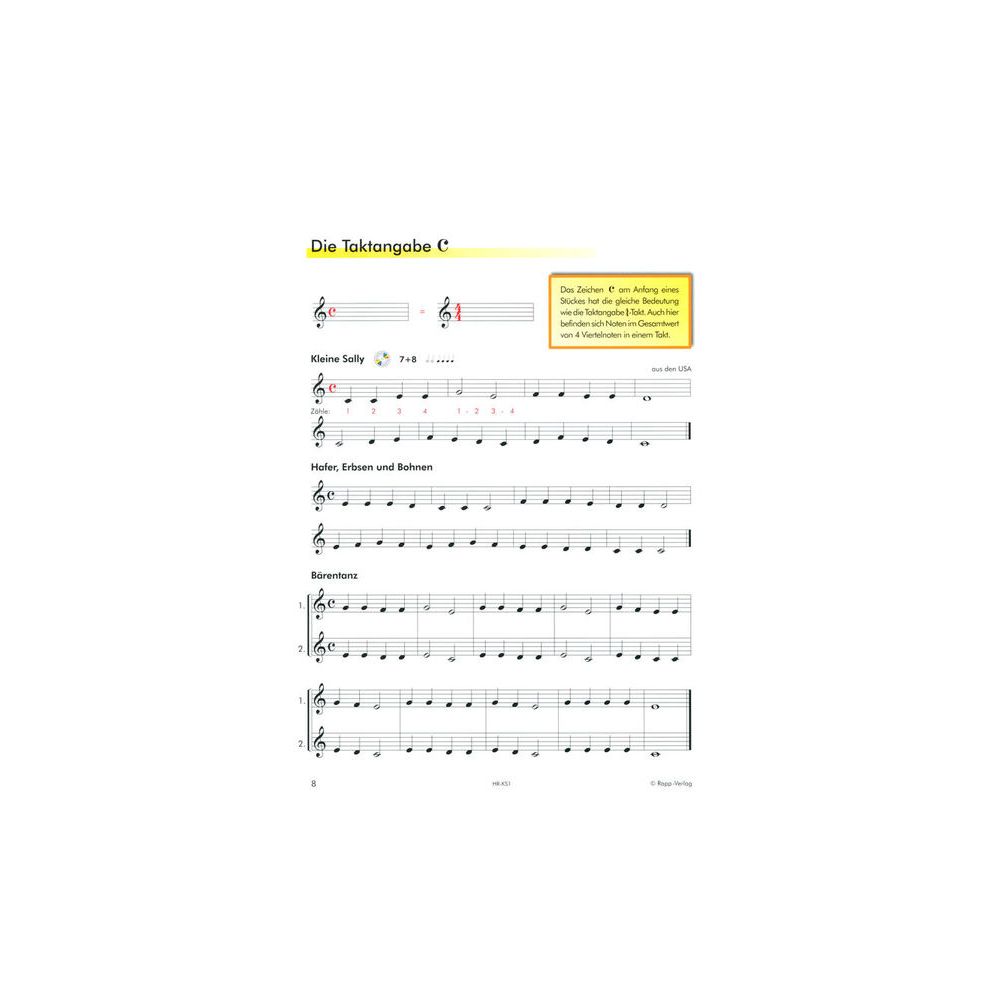 Horst Rapp Verlag Klarinette lernen mit Spaß 1 – Thomann Ireland